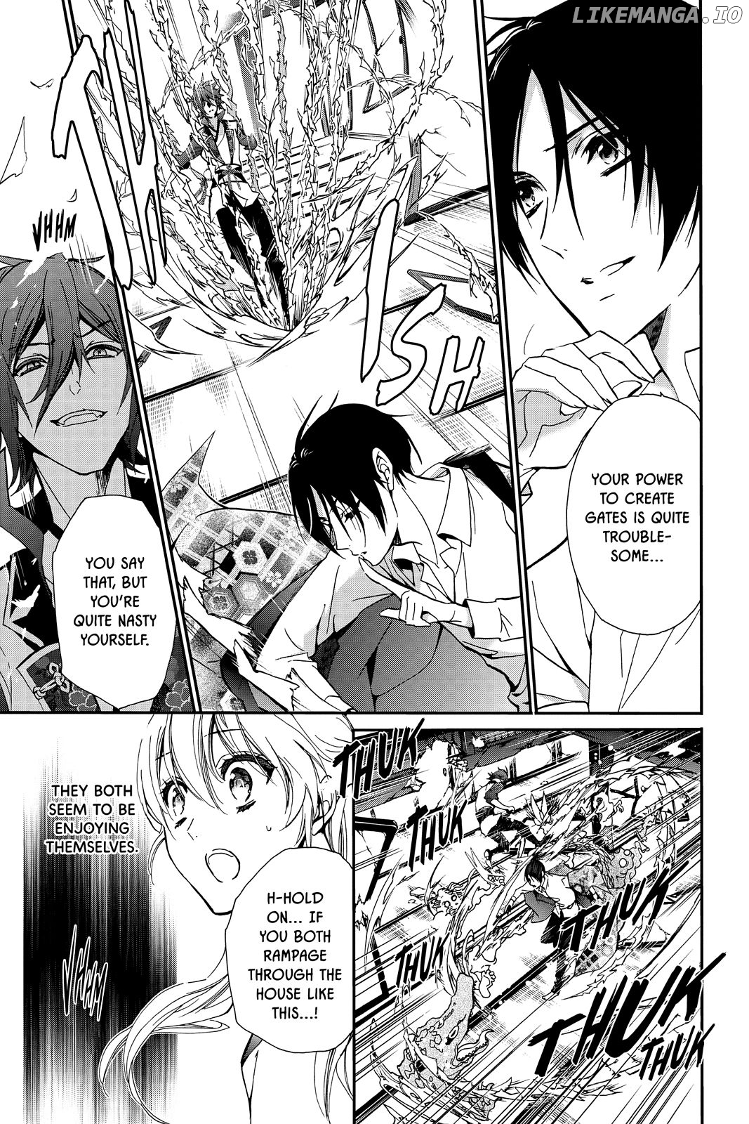 Momochi-san Chi no Ayakashi Ouji chapter 38 - page 5