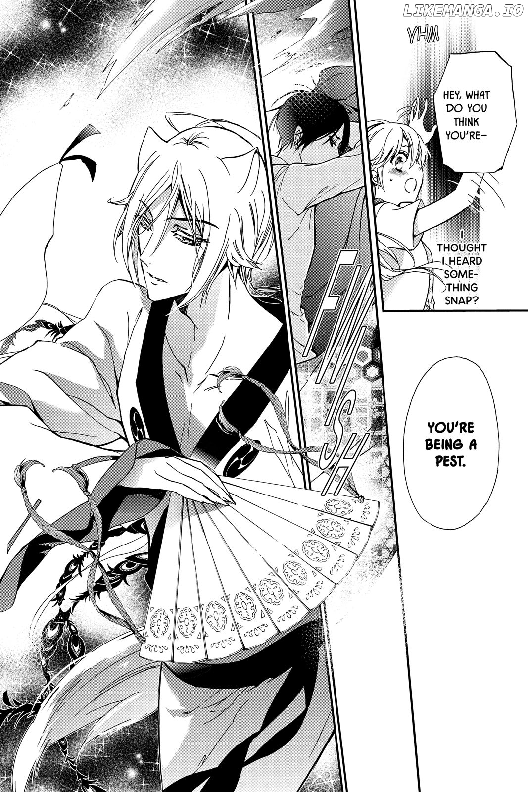 Momochi-san Chi no Ayakashi Ouji chapter 38 - page 7