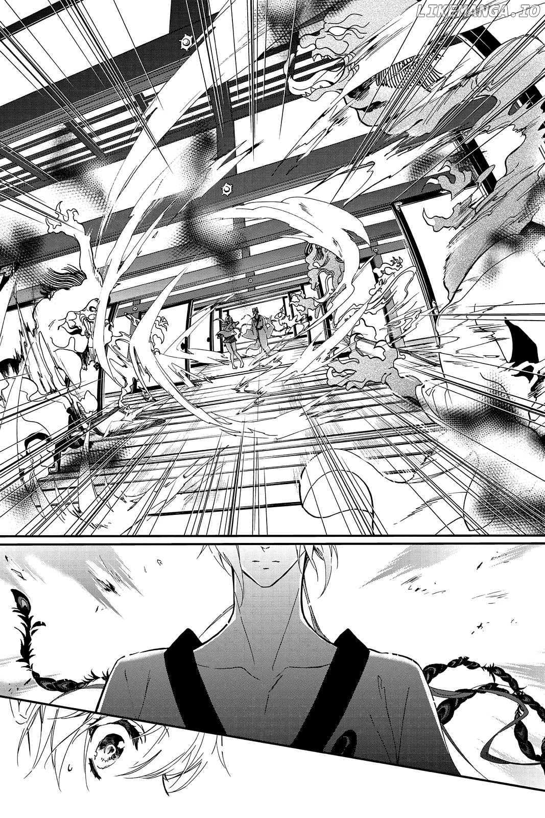 Momochi-san Chi no Ayakashi Ouji chapter 38 - page 8