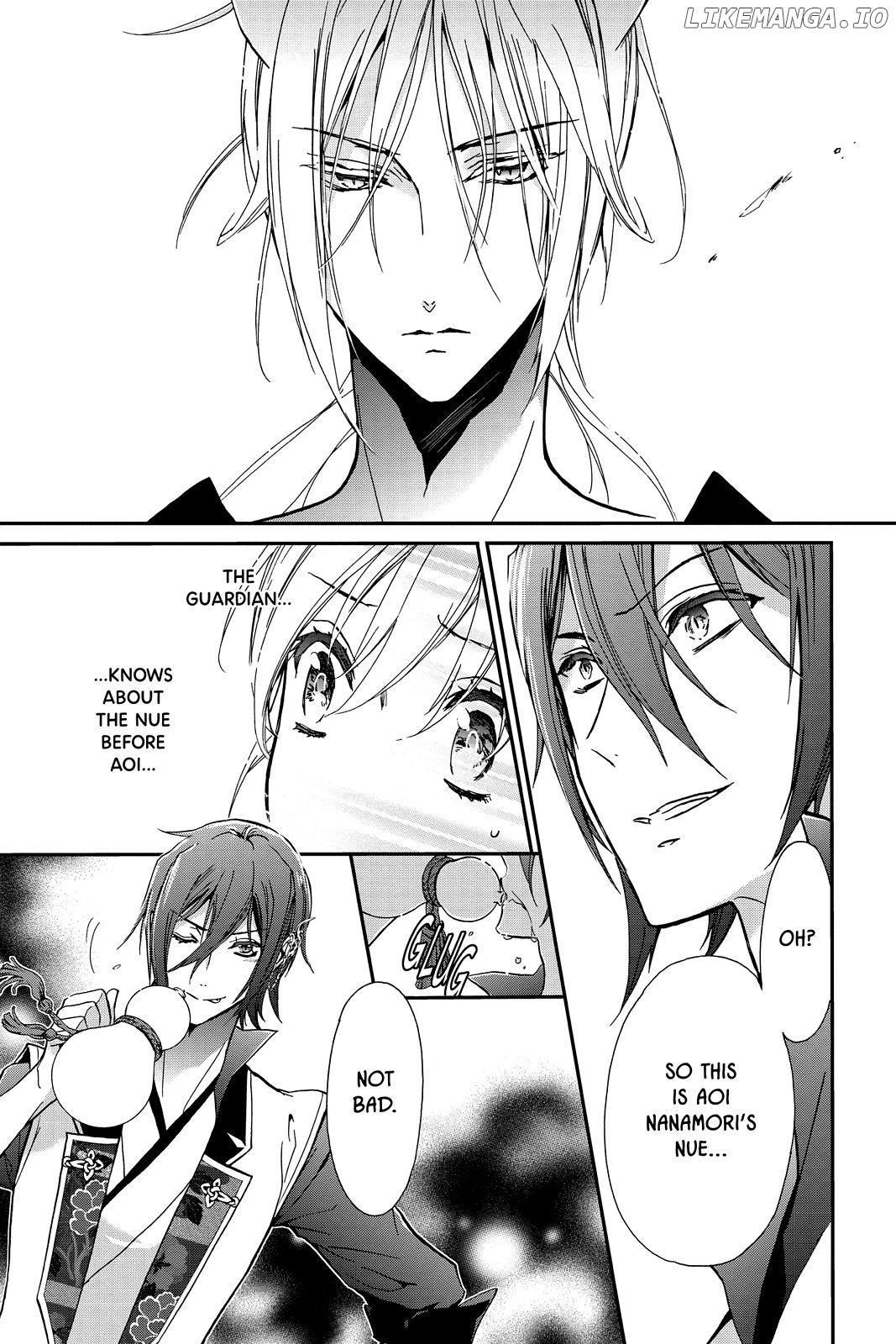 Momochi-san Chi no Ayakashi Ouji chapter 38 - page 9