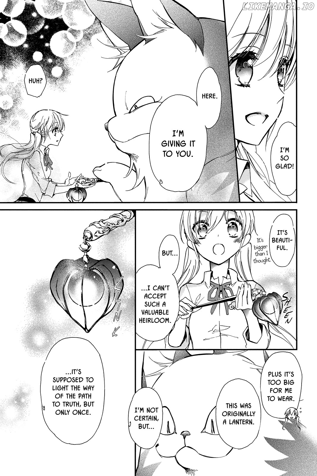 Momochi-san Chi no Ayakashi Ouji chapter 23 - page 17