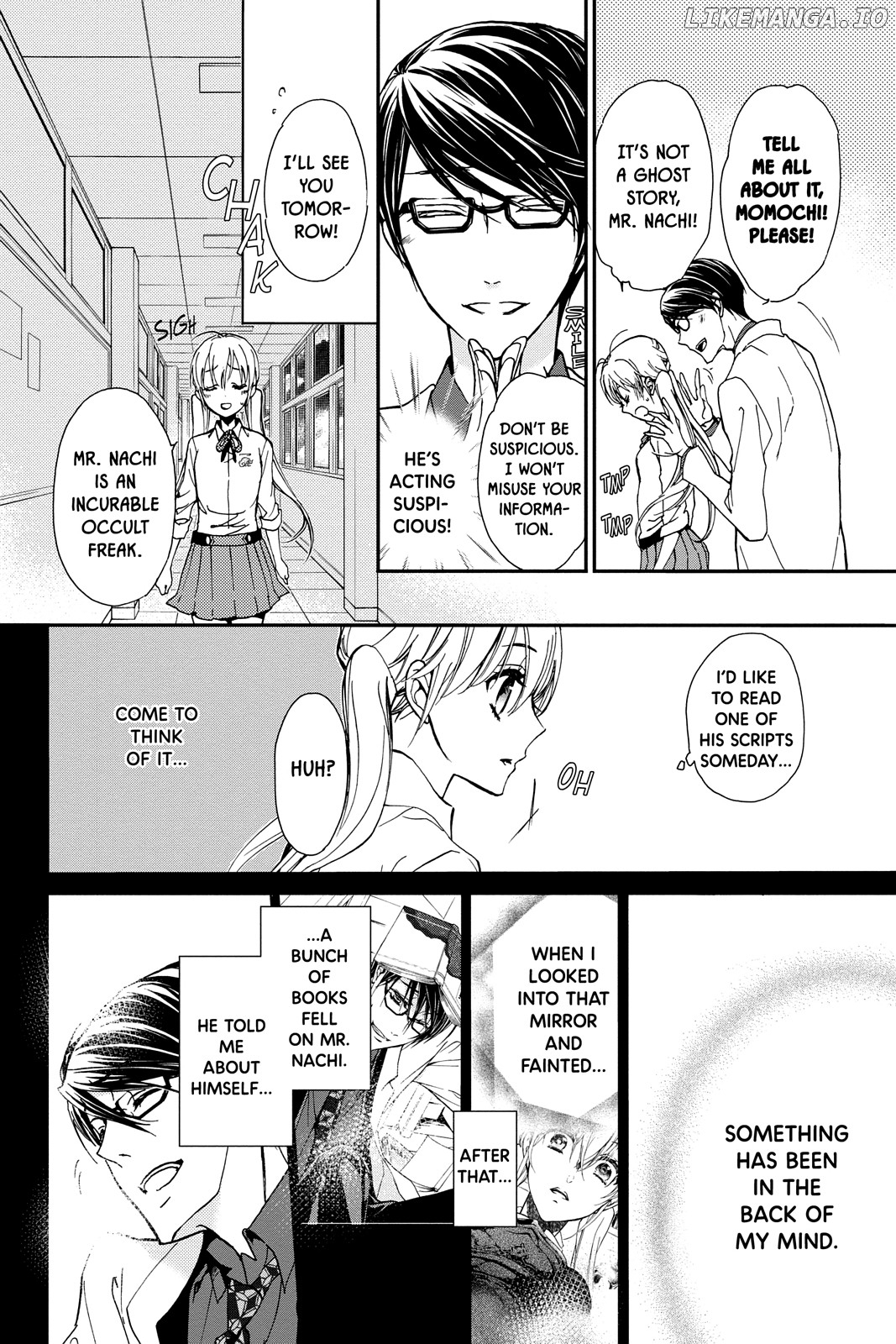 Momochi-san Chi no Ayakashi Ouji chapter 23 - page 24