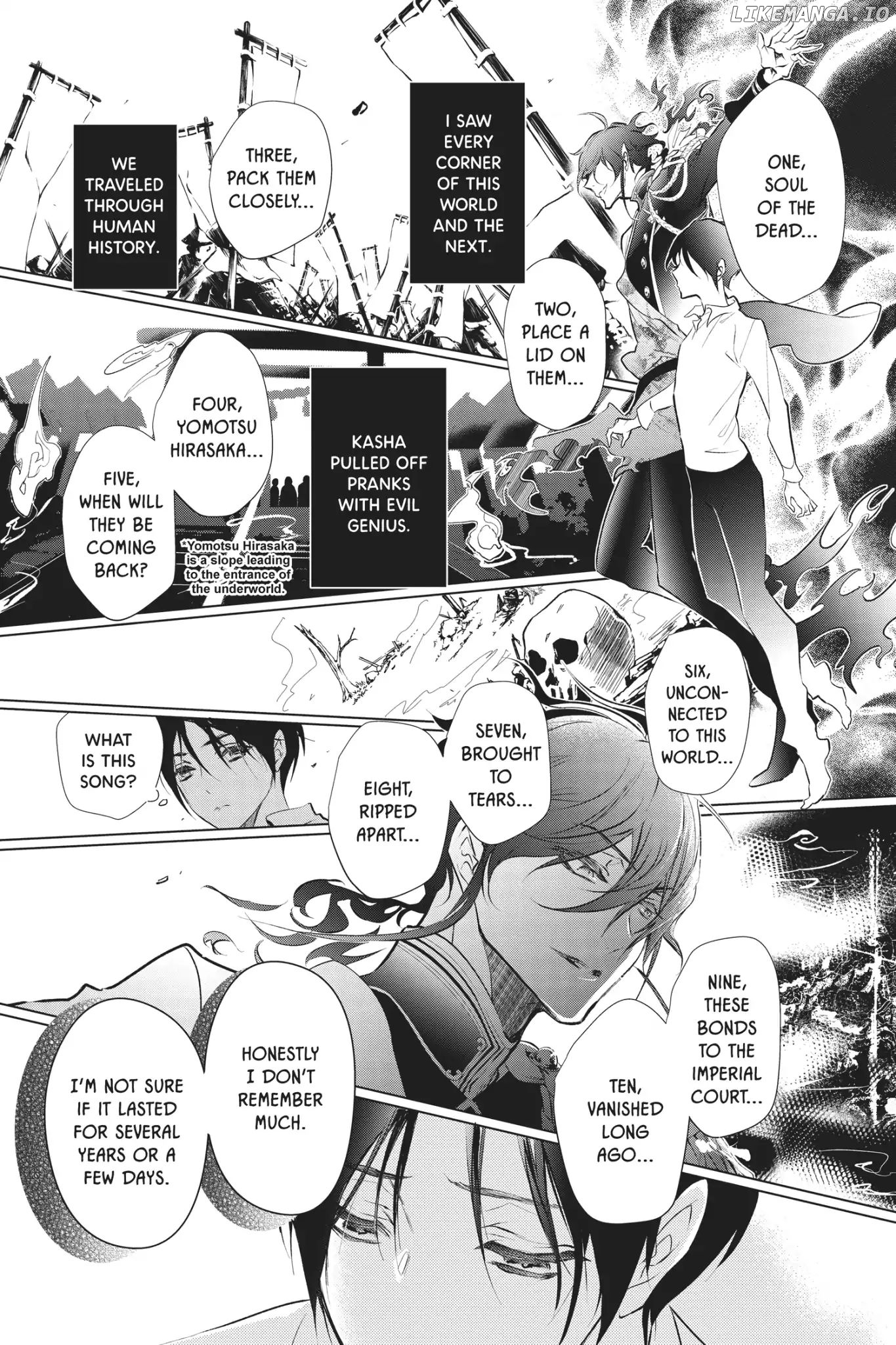 Momochi-san Chi no Ayakashi Ouji chapter 52 - page 17