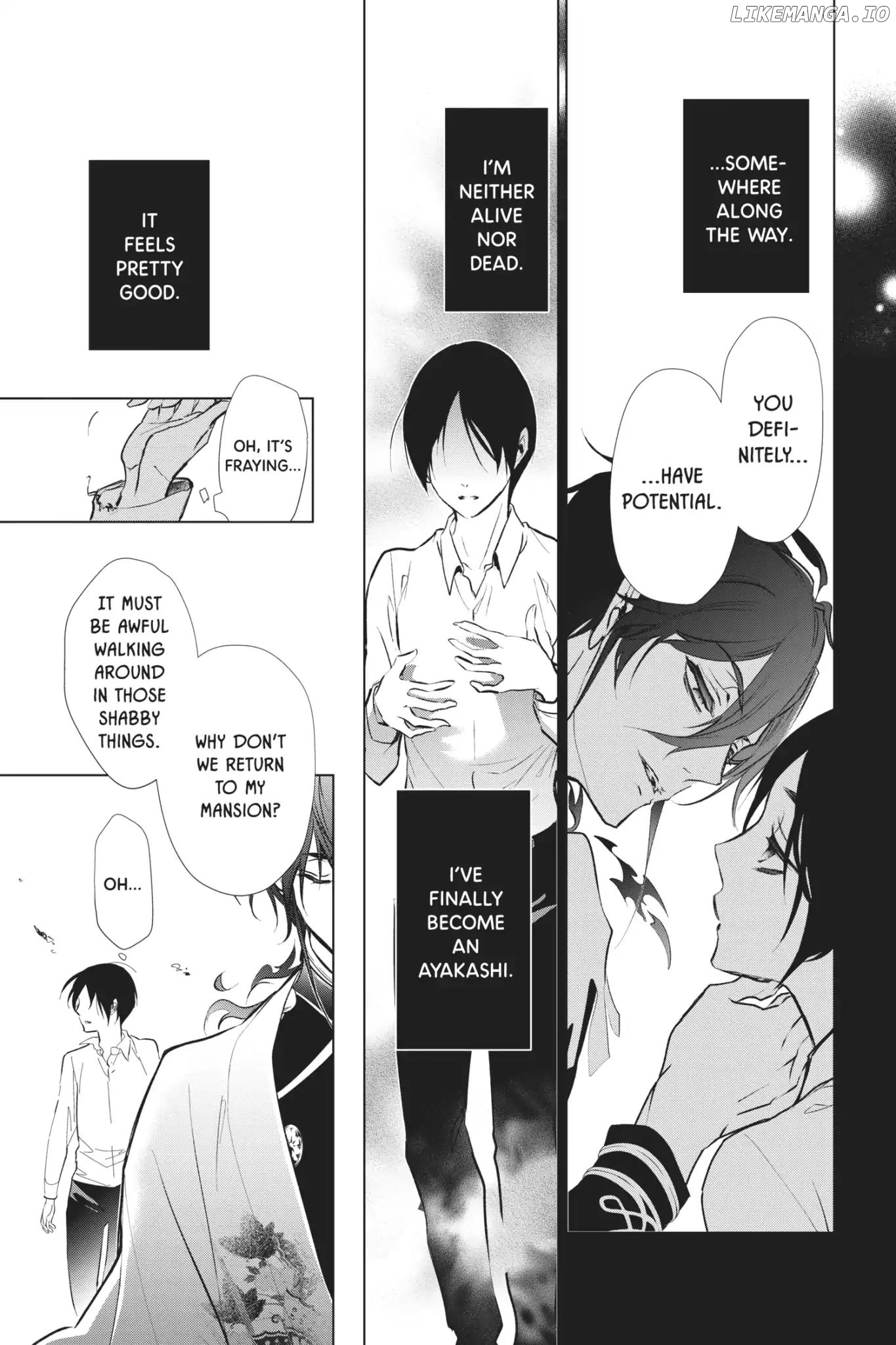 Momochi-san Chi no Ayakashi Ouji chapter 52 - page 19