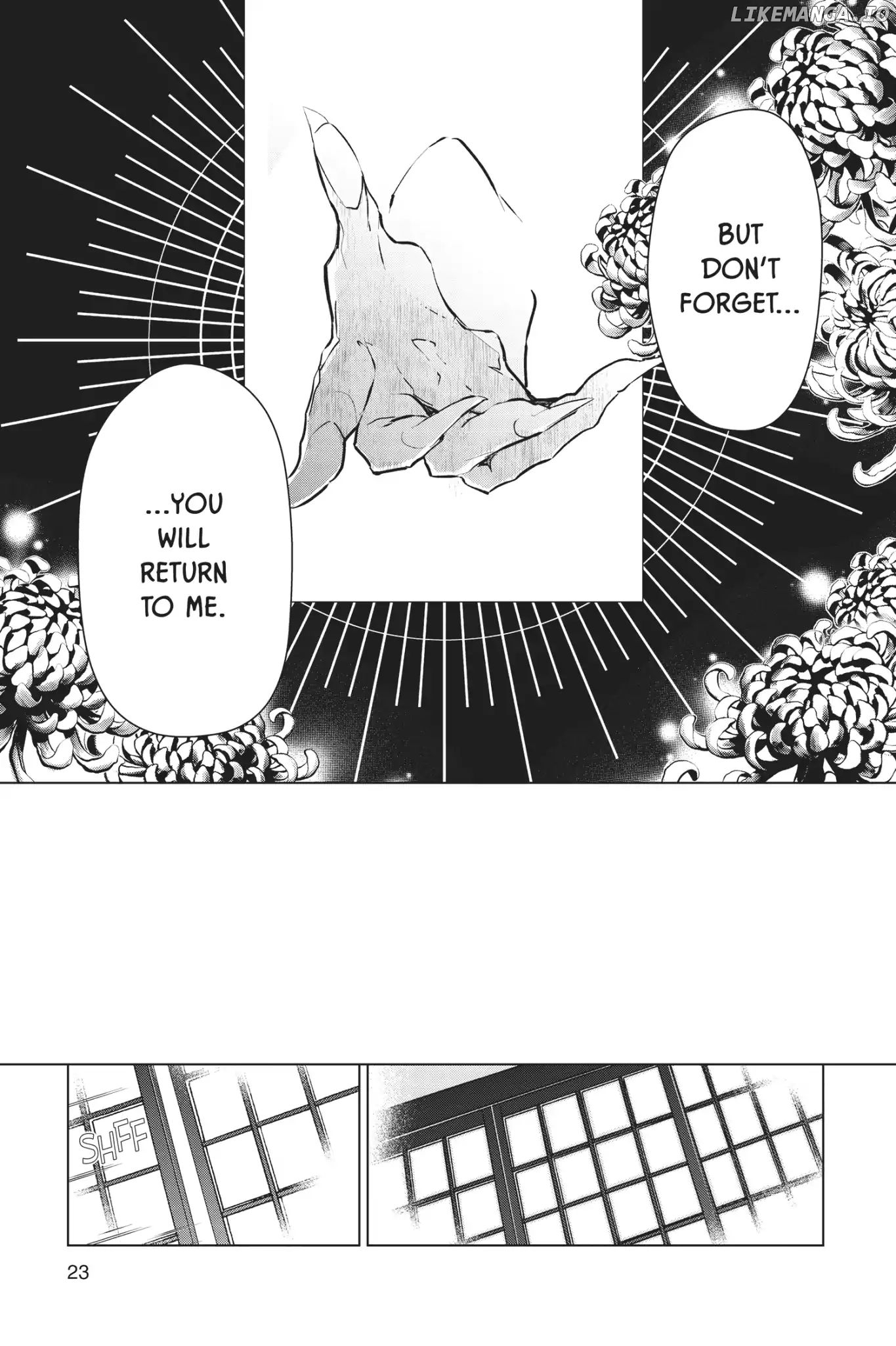 Momochi-san Chi no Ayakashi Ouji chapter 52 - page 23
