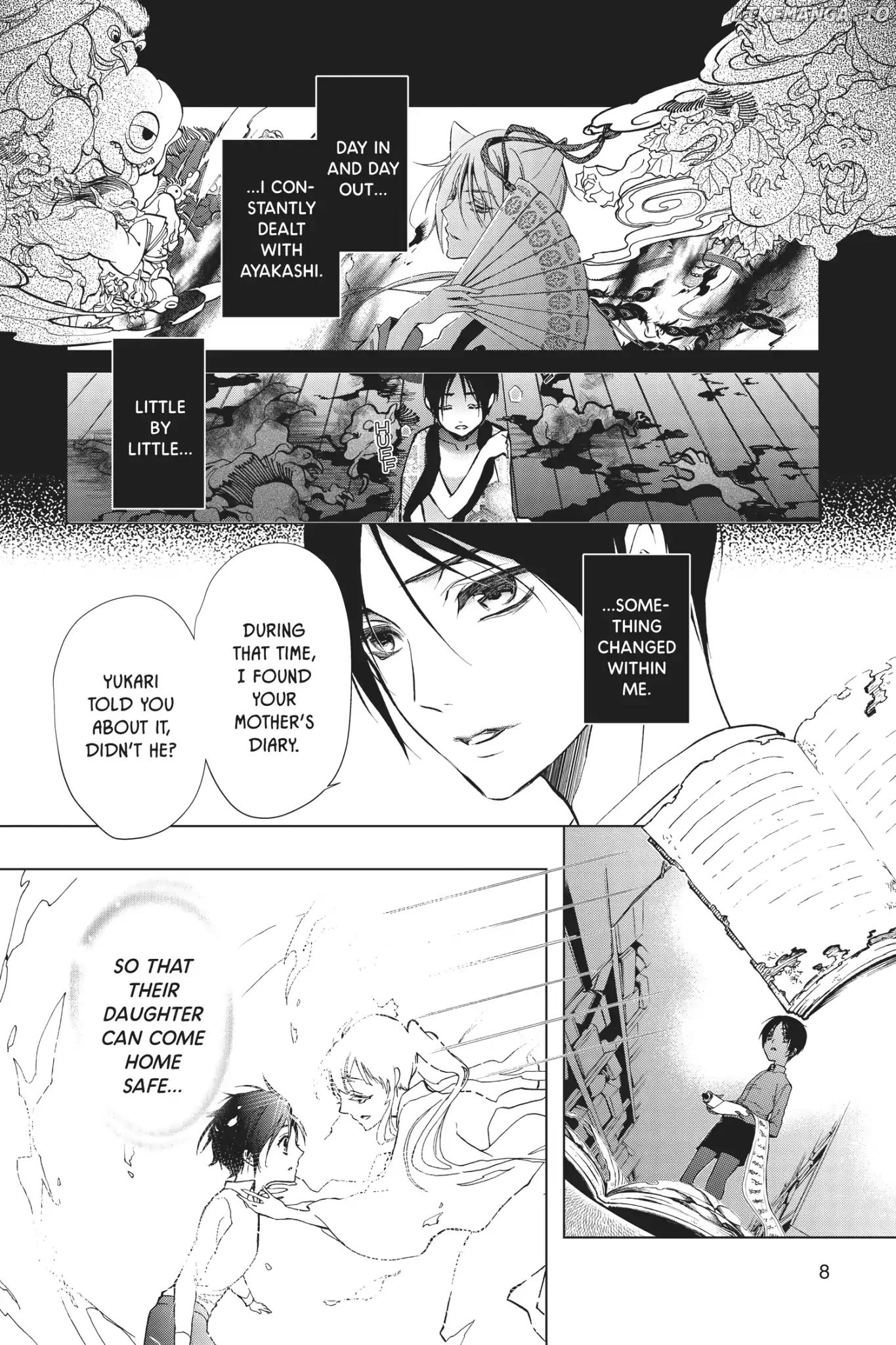 Momochi-san Chi no Ayakashi Ouji chapter 52 - page 8