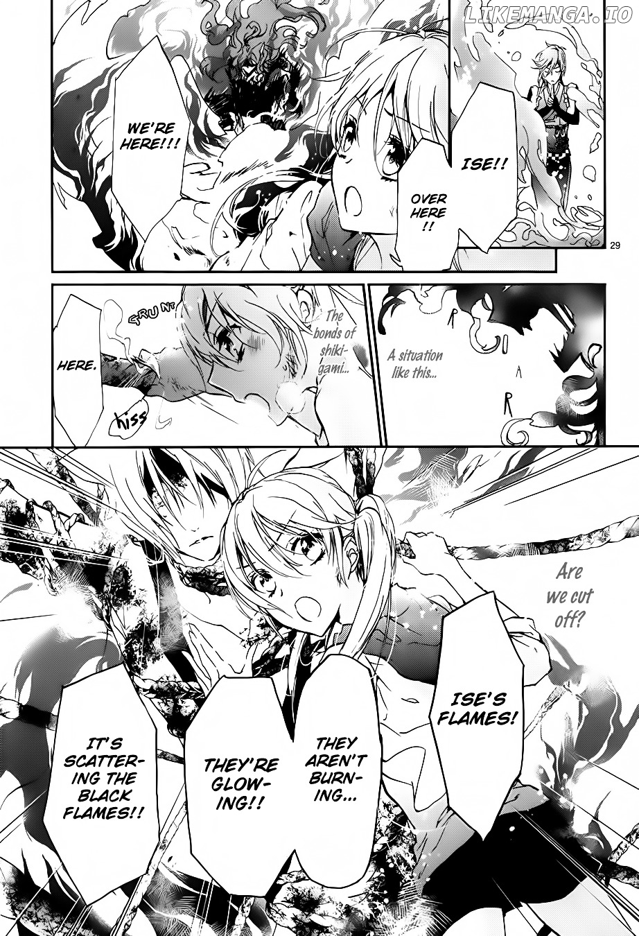 Momochi-san Chi no Ayakashi Ouji chapter 9 - page 35