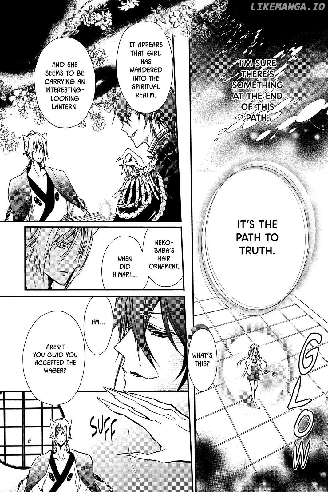 Momochi-san Chi no Ayakashi Ouji chapter 29 - page 12