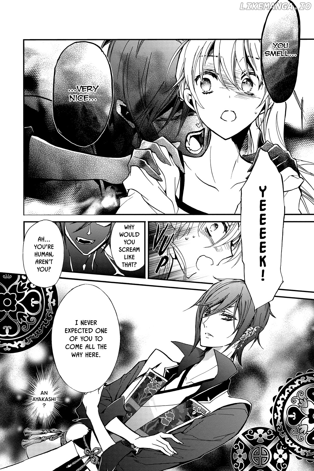 Momochi-san Chi no Ayakashi Ouji chapter 29 - page 17