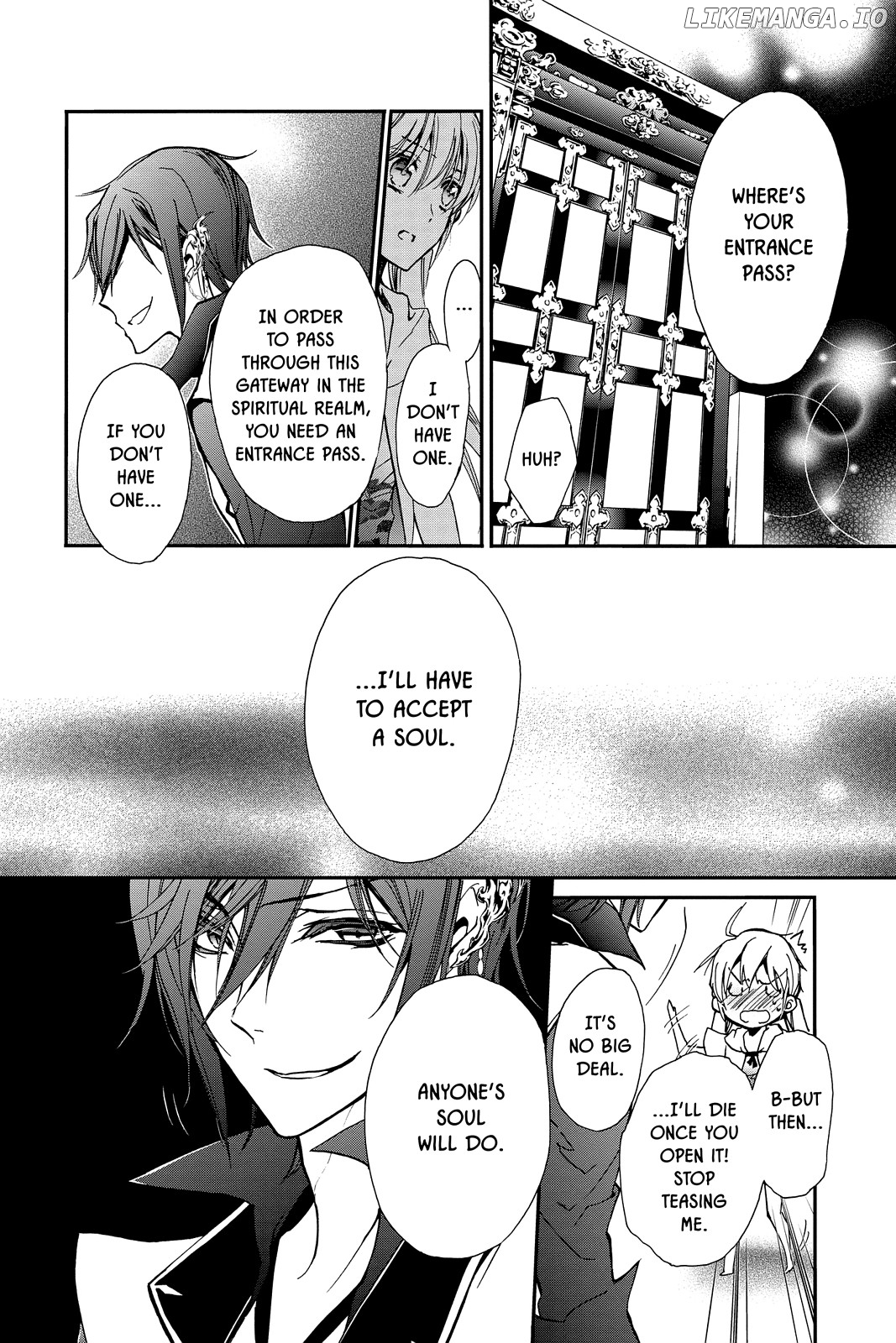 Momochi-san Chi no Ayakashi Ouji chapter 29 - page 21