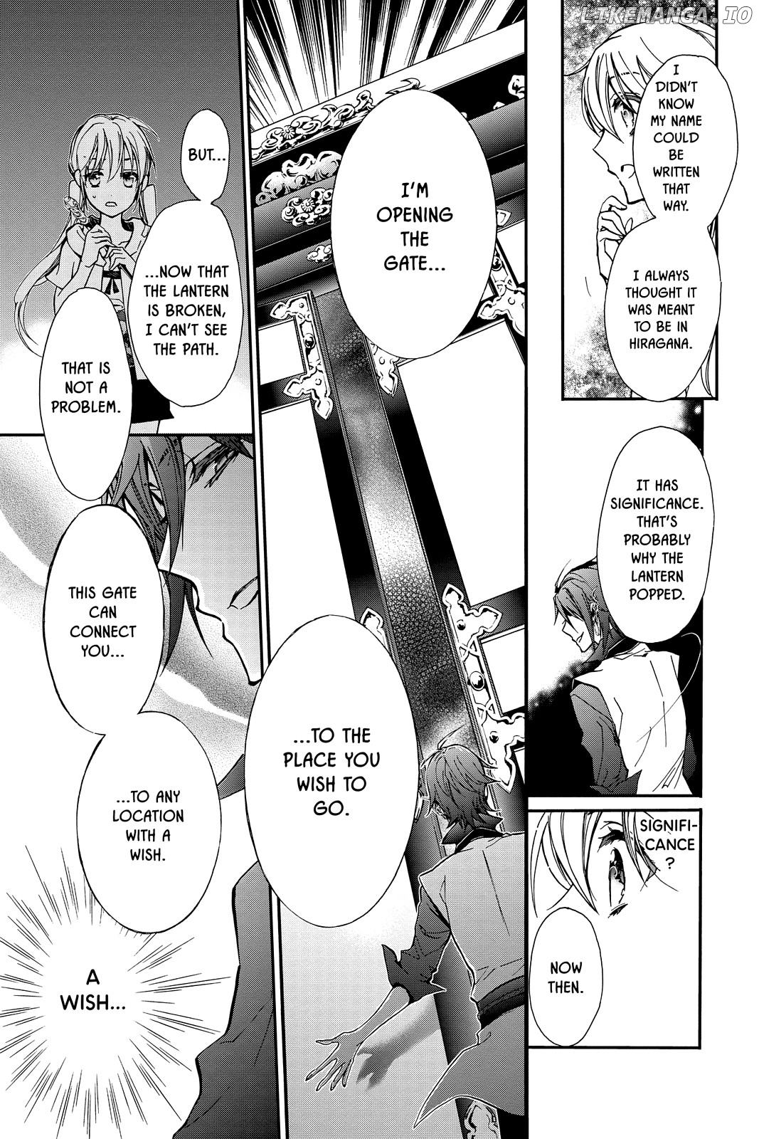 Momochi-san Chi no Ayakashi Ouji chapter 29 - page 28