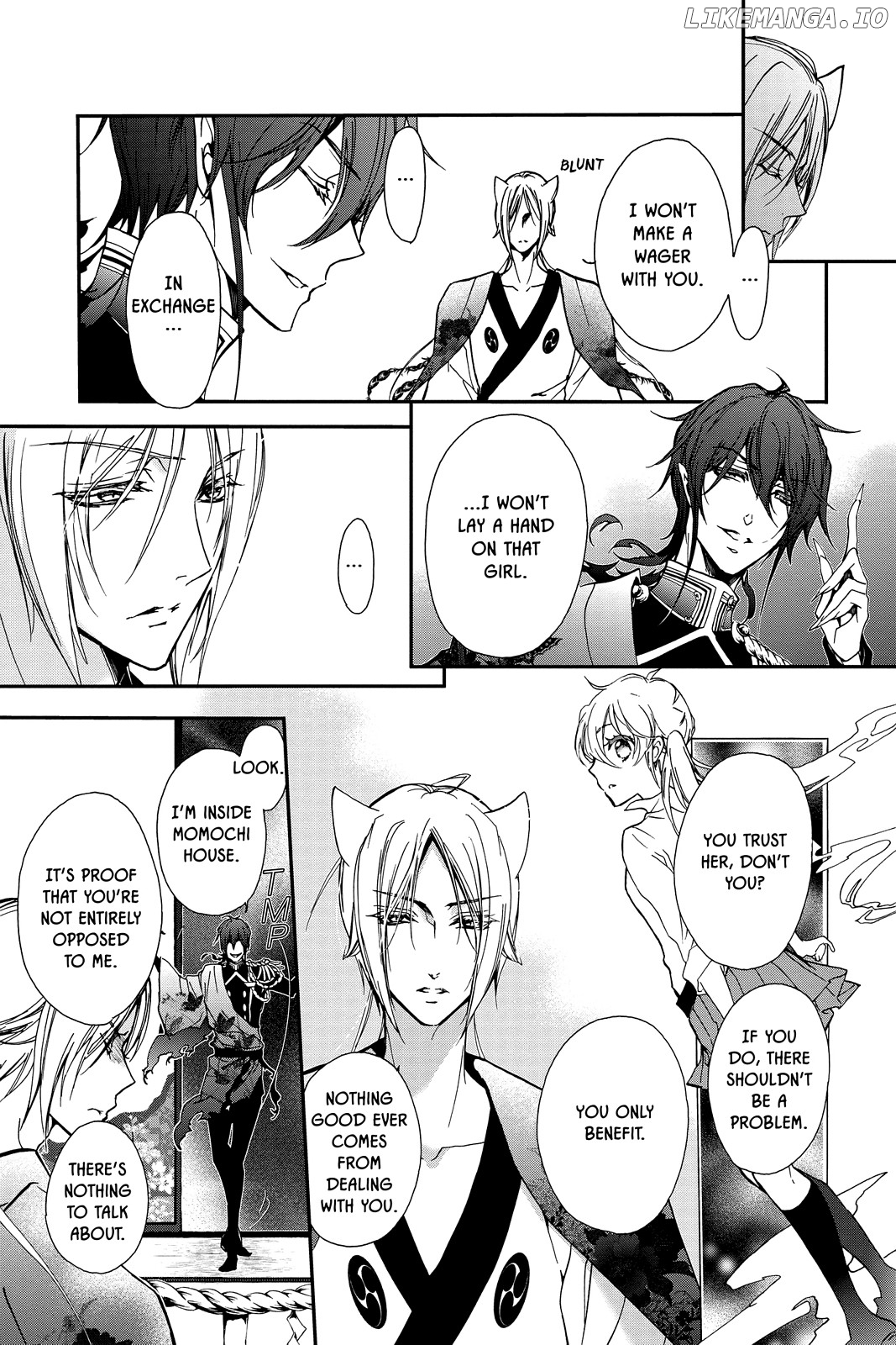 Momochi-san Chi no Ayakashi Ouji chapter 29 - page 3