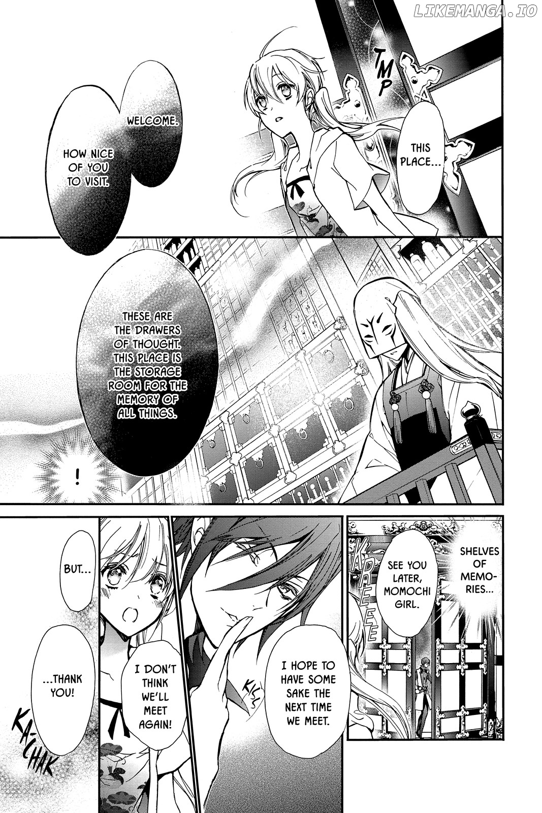 Momochi-san Chi no Ayakashi Ouji chapter 29 - page 30