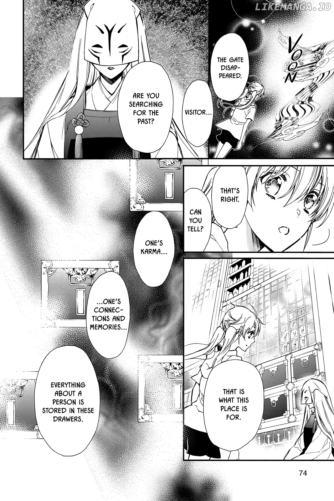 Momochi-san Chi no Ayakashi Ouji chapter 29 - page 31