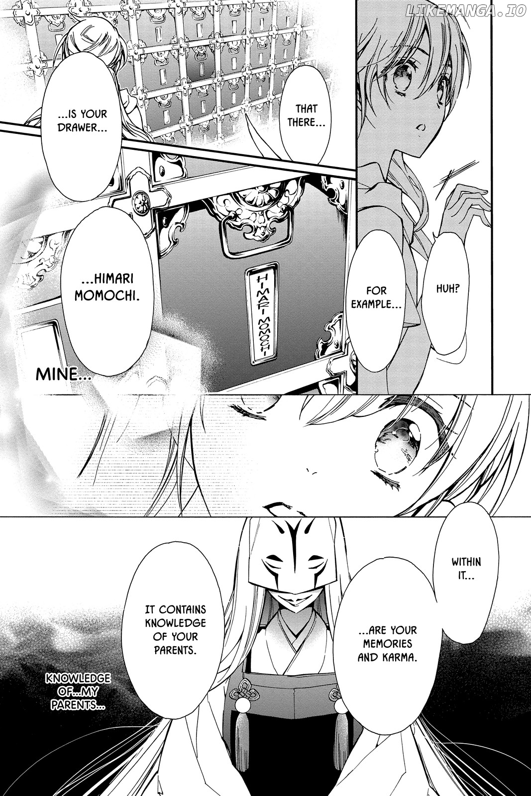Momochi-san Chi no Ayakashi Ouji chapter 29 - page 34