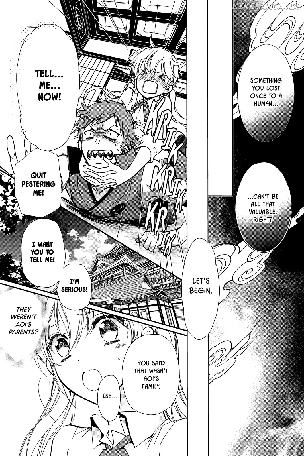 Momochi-san Chi no Ayakashi Ouji chapter 29 - page 5