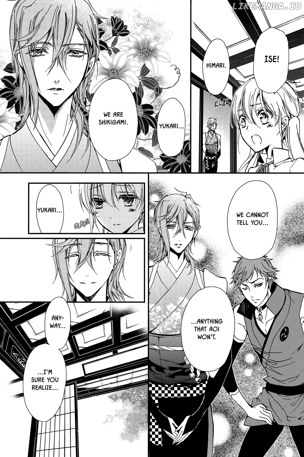 Momochi-san Chi no Ayakashi Ouji chapter 29 - page 7