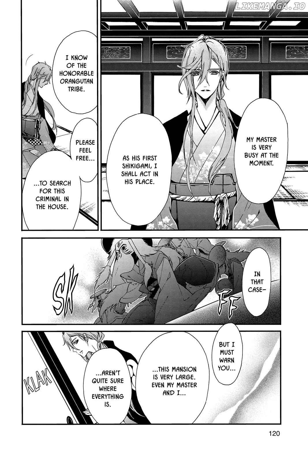Momochi-san Chi no Ayakashi Ouji chapter 38.5 - page 2