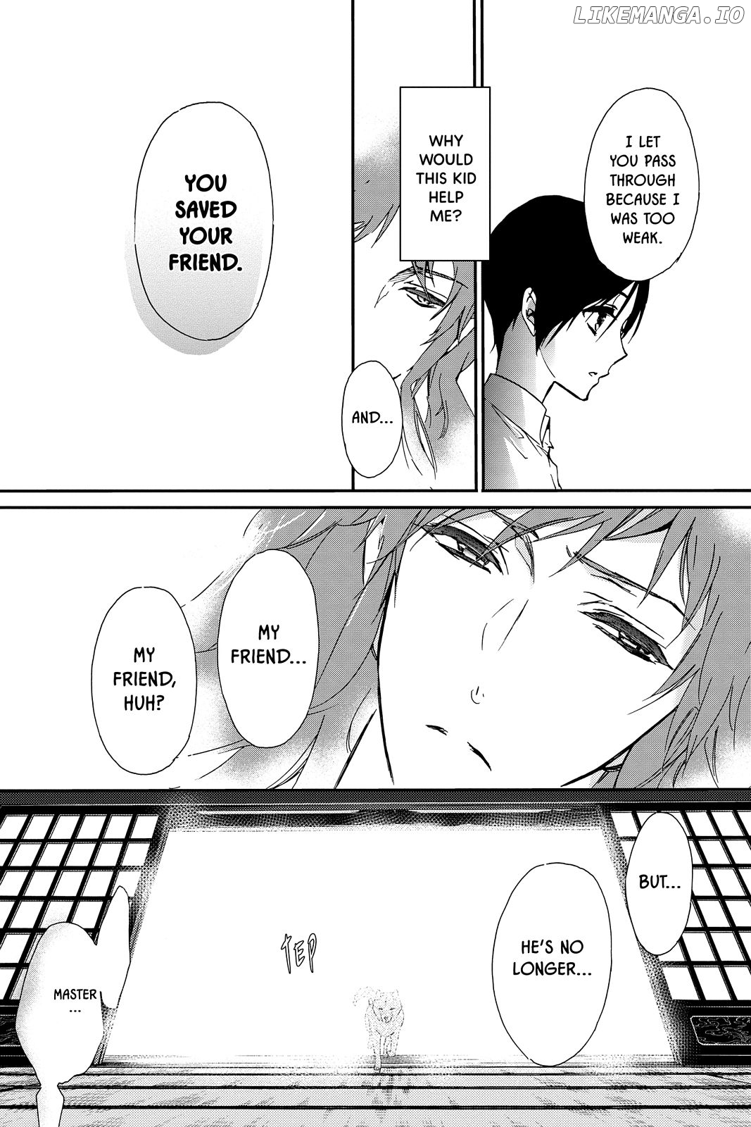 Momochi-san Chi no Ayakashi Ouji chapter 38.5 - page 22