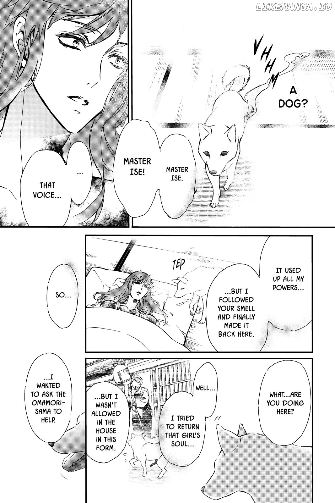 Momochi-san Chi no Ayakashi Ouji chapter 38.5 - page 23