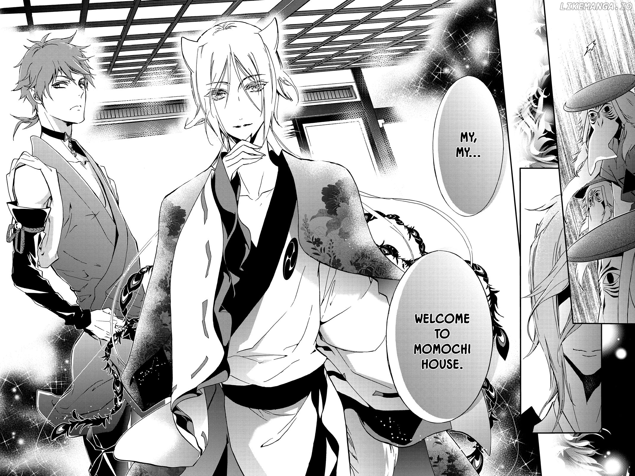 Momochi-san Chi no Ayakashi Ouji chapter 38.5 - page 28
