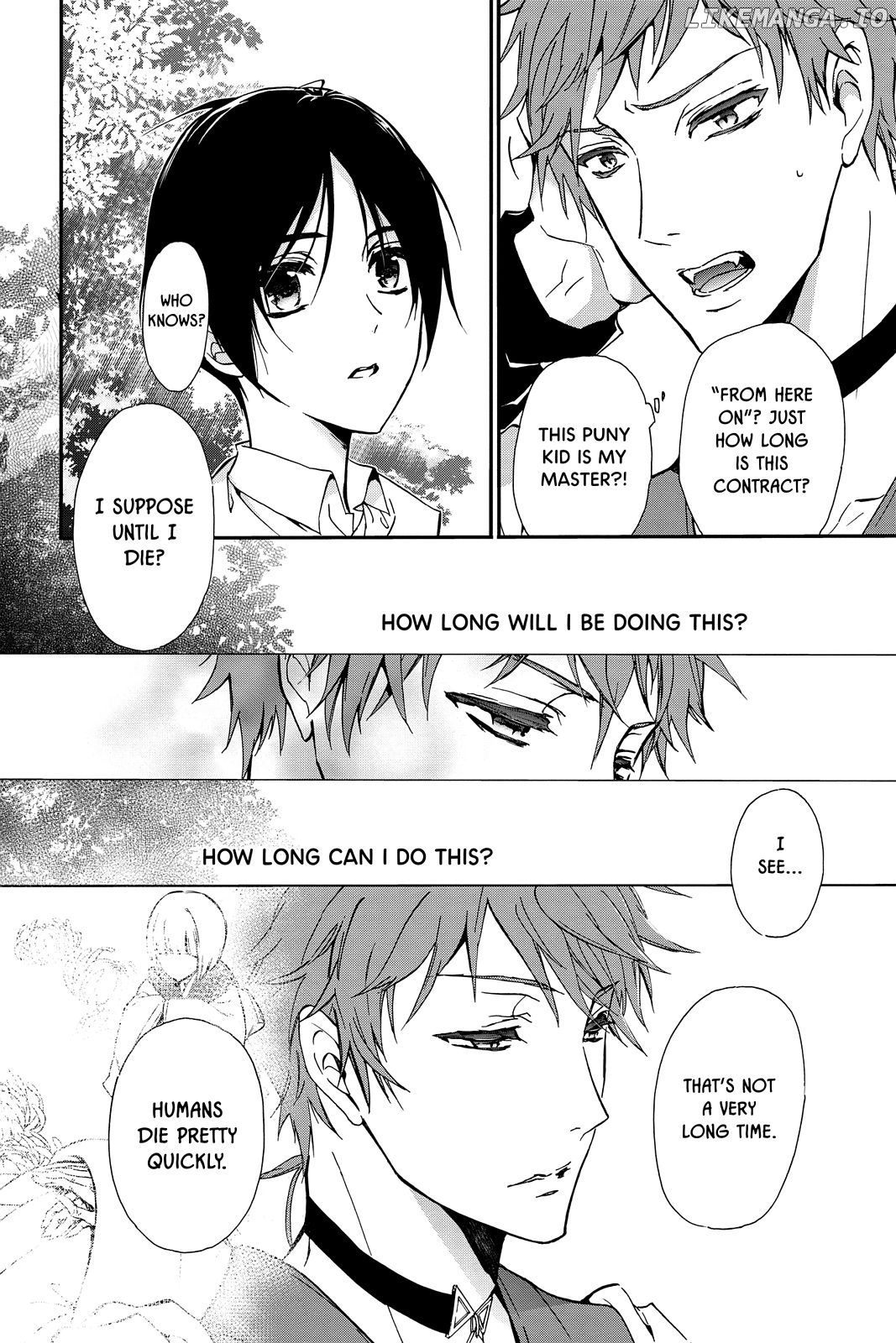Momochi-san Chi no Ayakashi Ouji chapter 38.5 - page 35