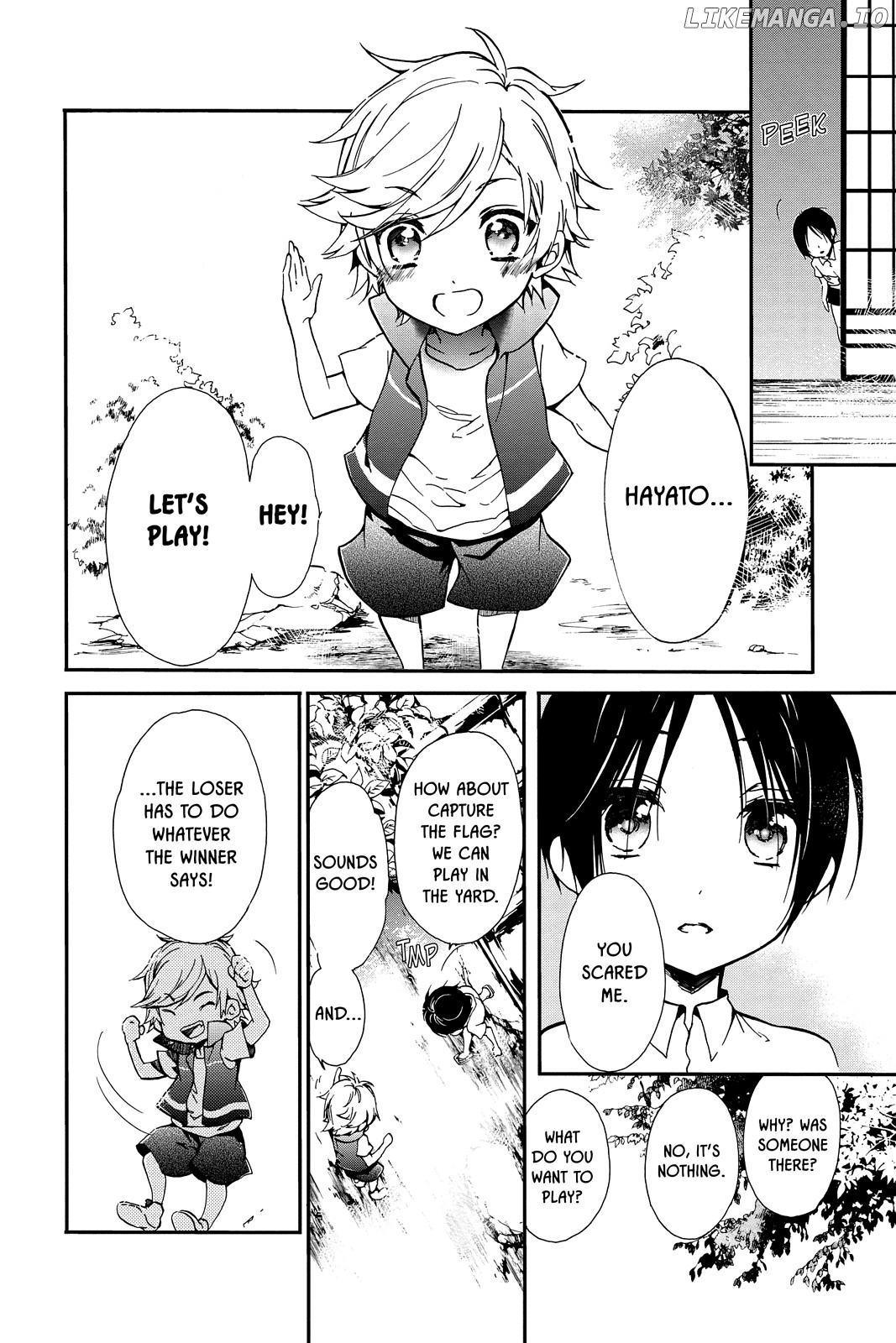 Momochi-san Chi no Ayakashi Ouji chapter 23.5 - page 2