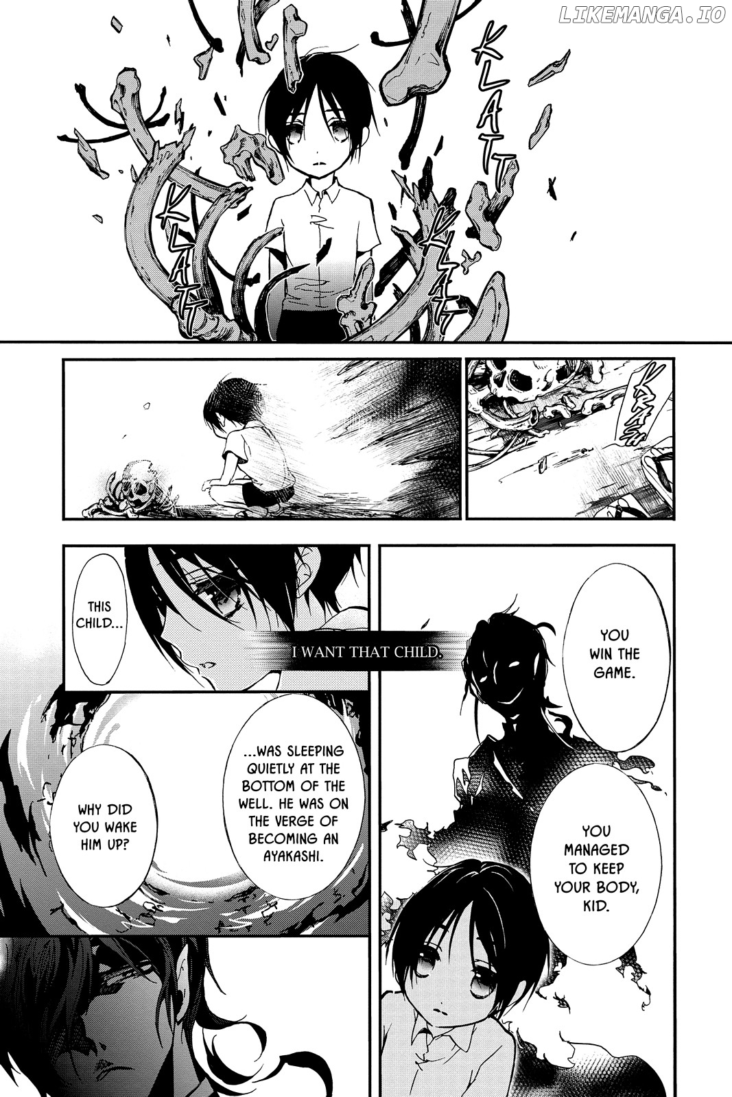 Momochi-san Chi no Ayakashi Ouji chapter 23.5 - page 7