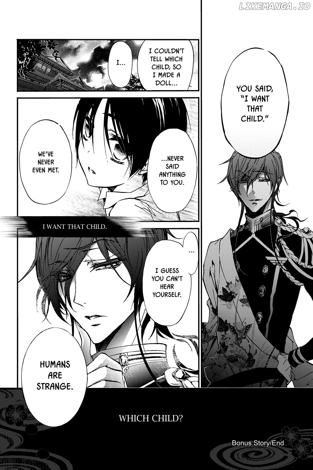 Momochi-san Chi no Ayakashi Ouji chapter 23.5 - page 8