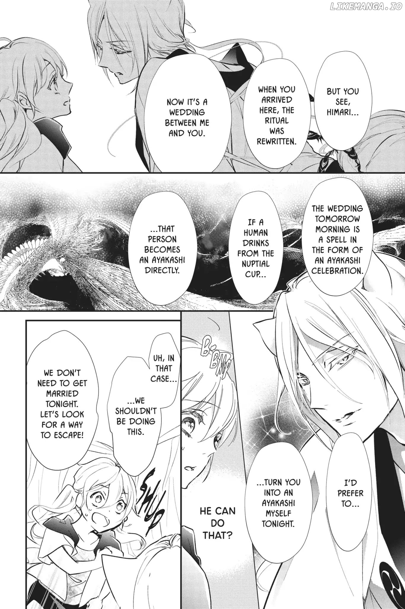 Momochi-san Chi no Ayakashi Ouji chapter 53 - page 16