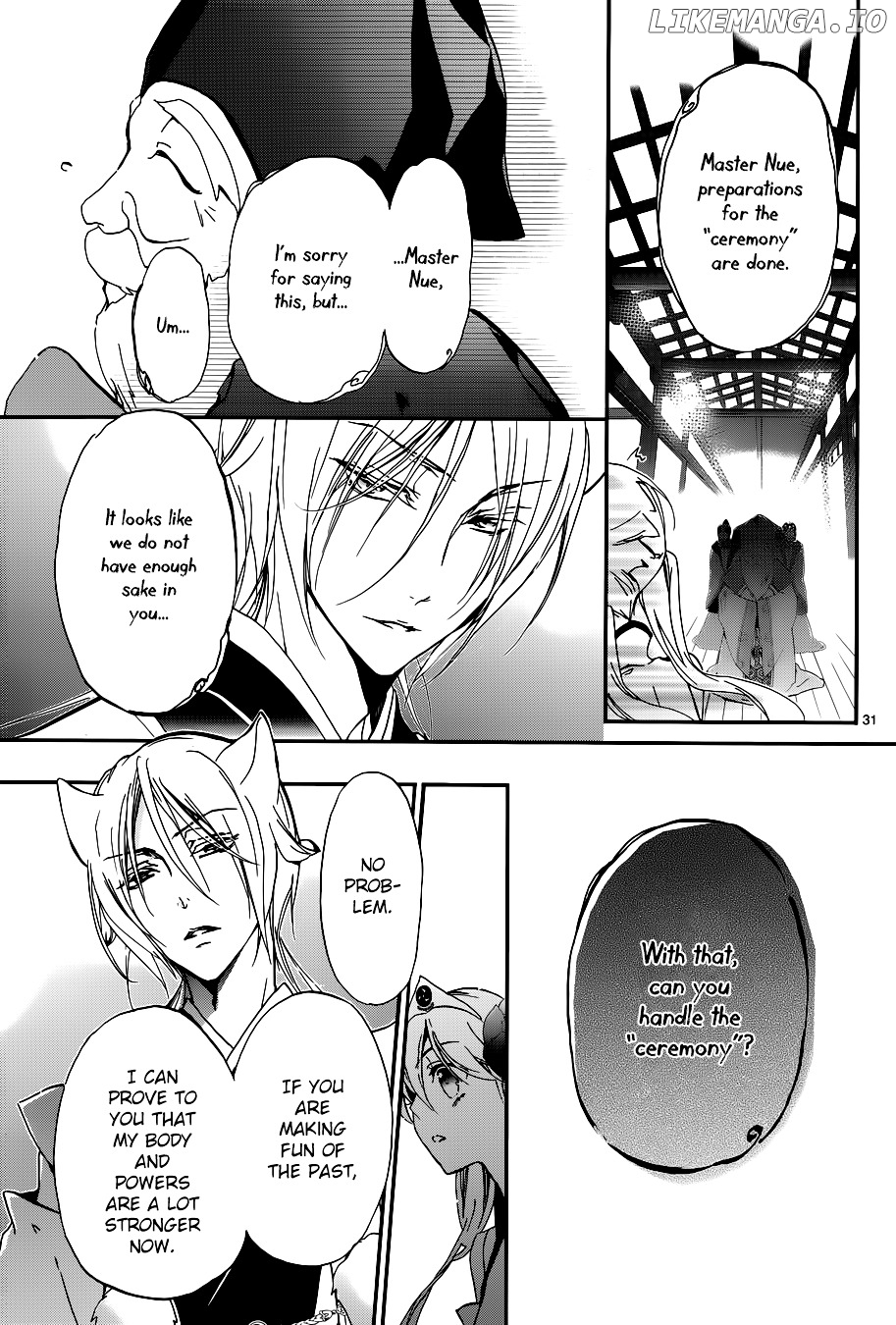 Momochi-san Chi no Ayakashi Ouji chapter 10 - page 30