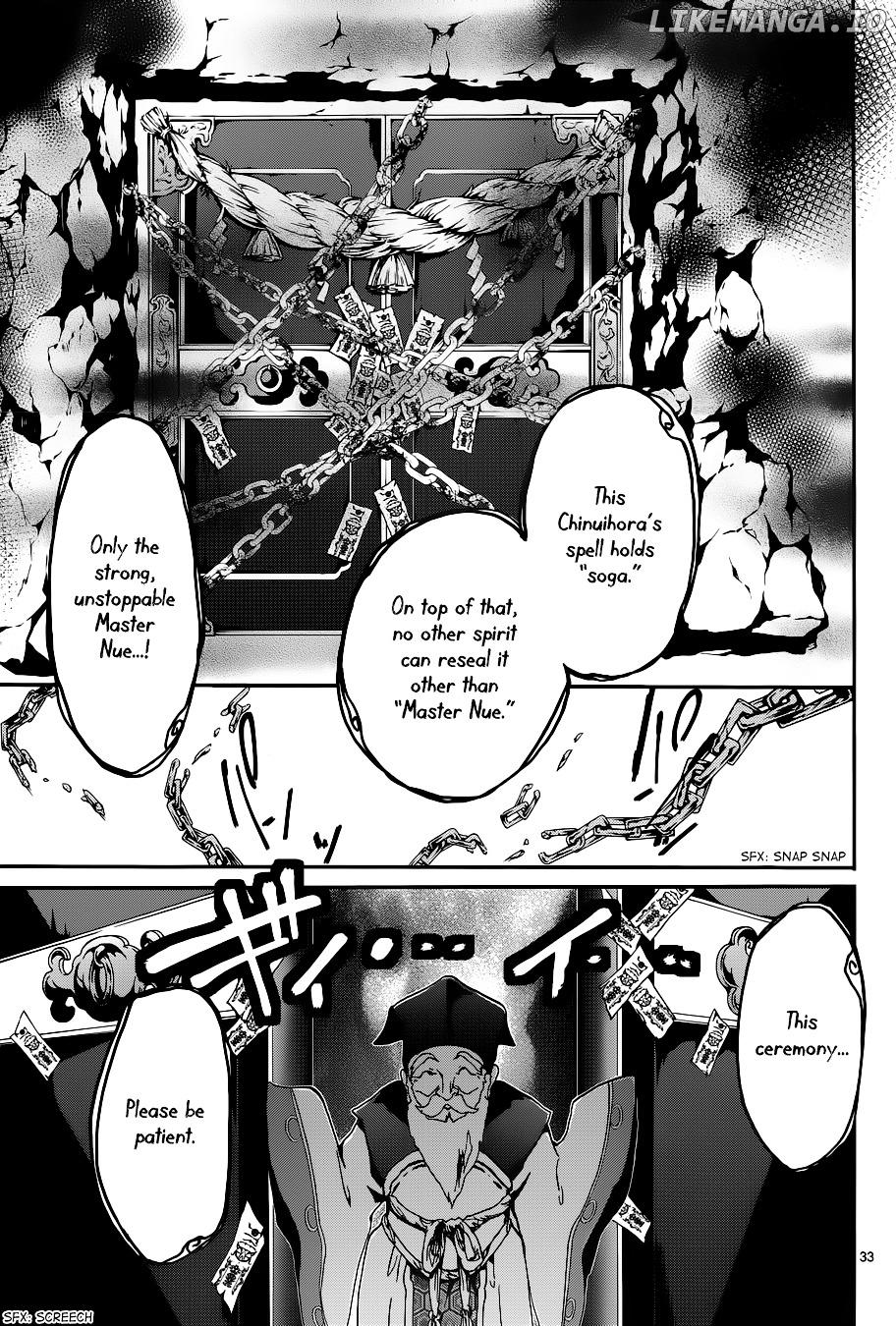 Momochi-san Chi no Ayakashi Ouji chapter 10 - page 32