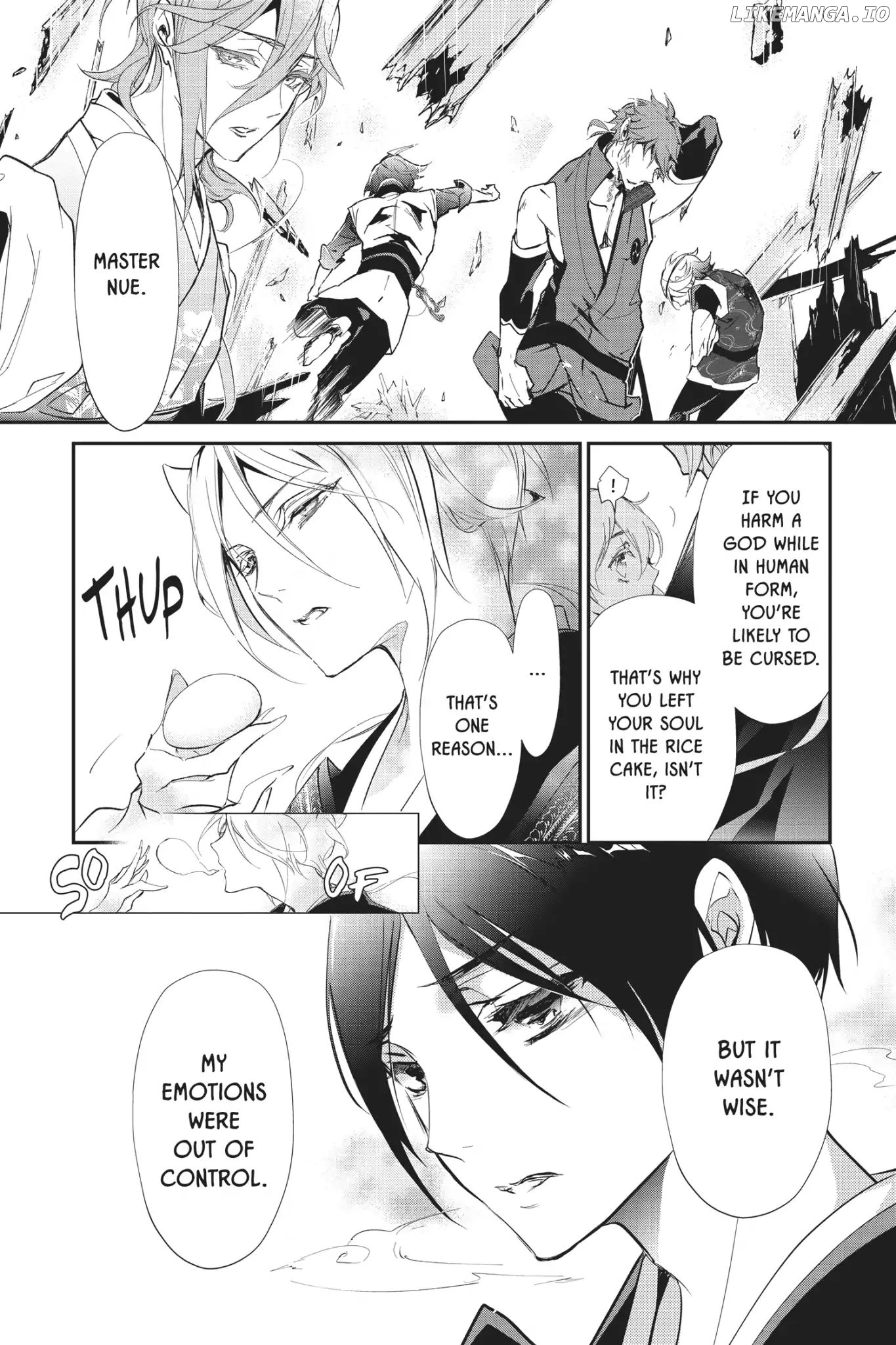 Momochi-san Chi no Ayakashi Ouji chapter 54 - page 32