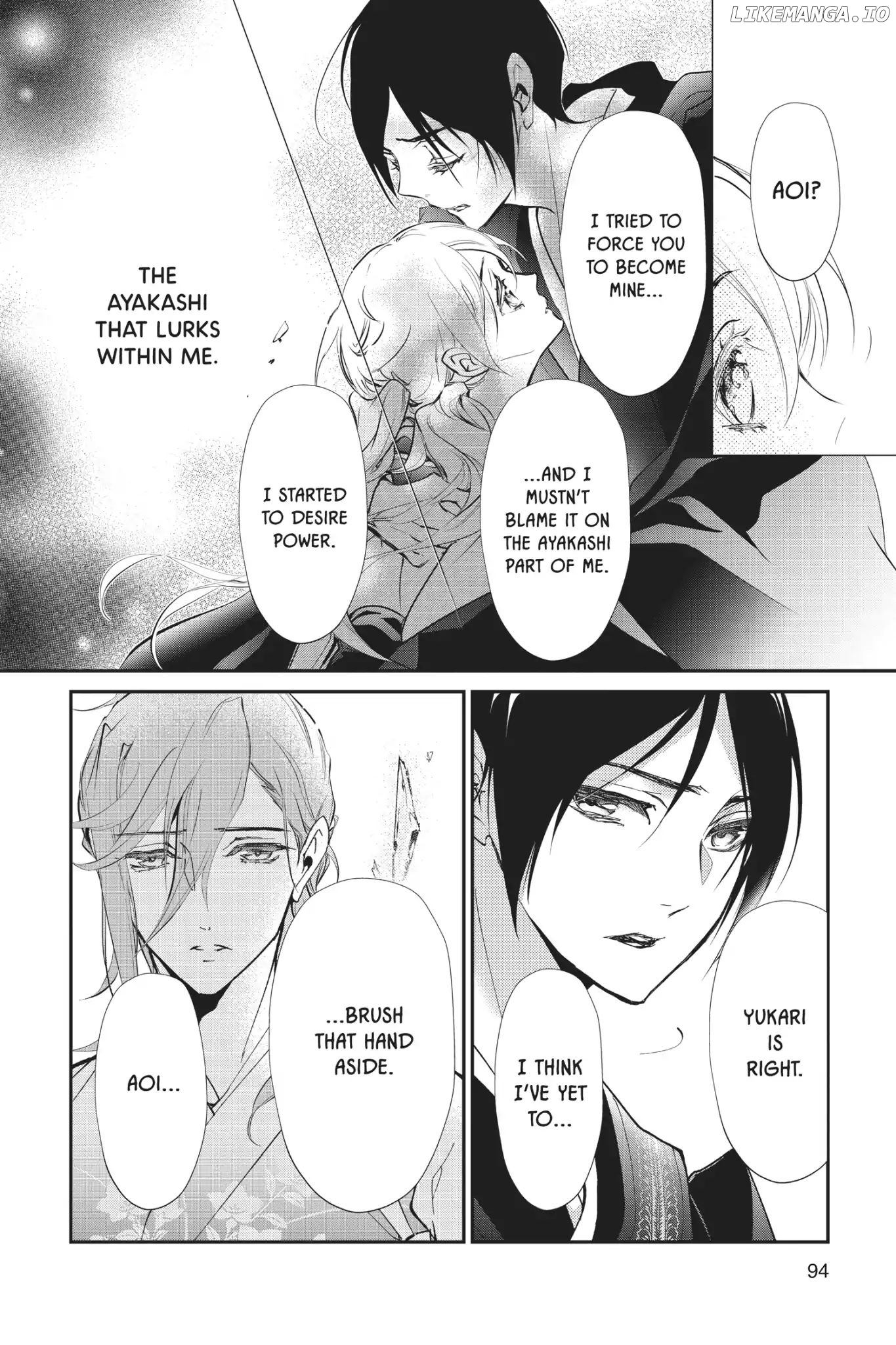 Momochi-san Chi no Ayakashi Ouji chapter 54 - page 33