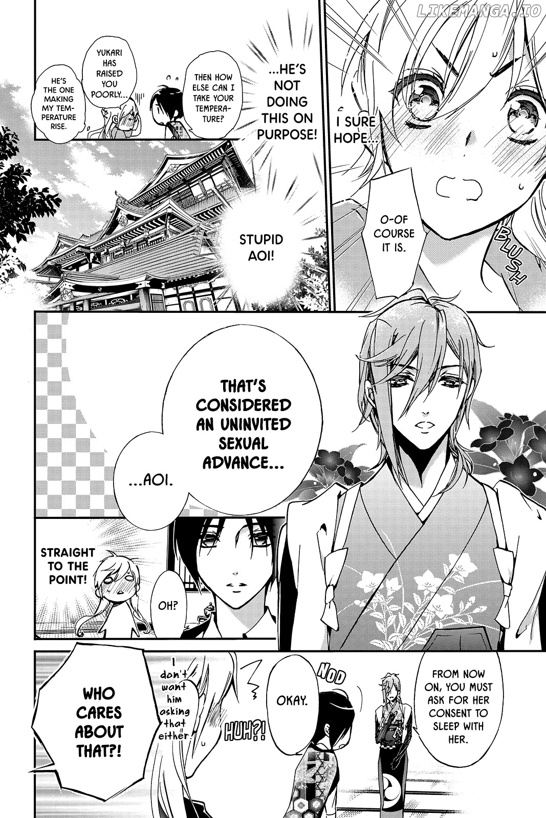 Momochi-san Chi no Ayakashi Ouji chapter 39 - page 10