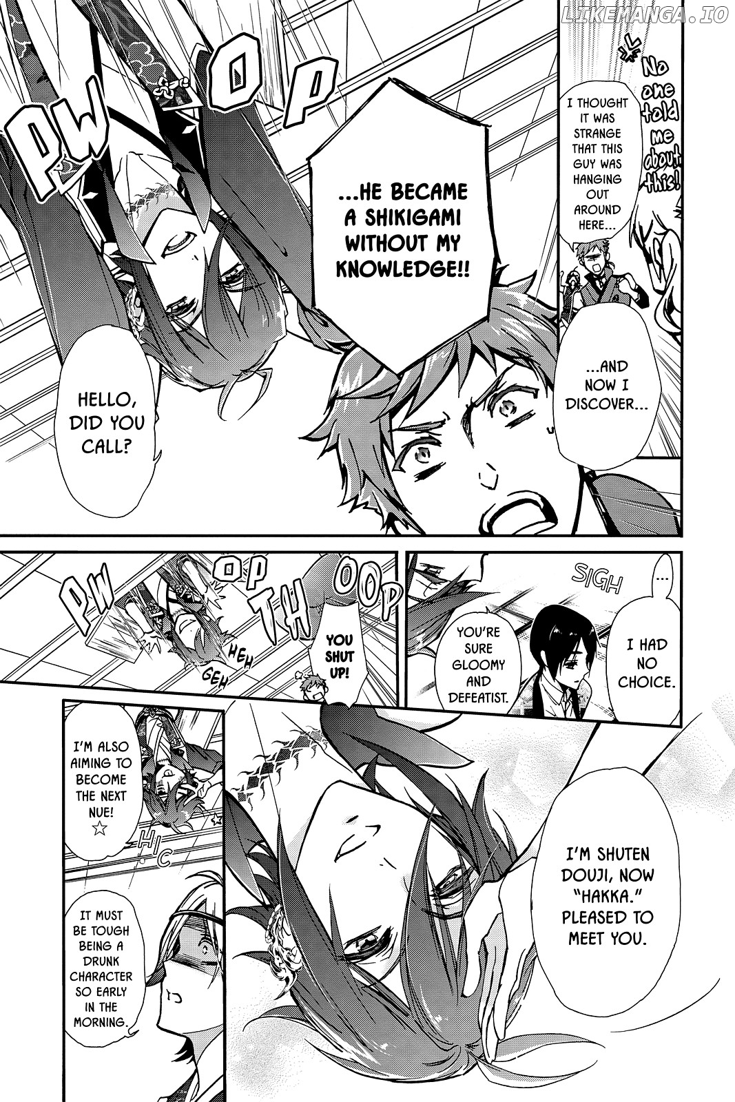 Momochi-san Chi no Ayakashi Ouji chapter 39 - page 11
