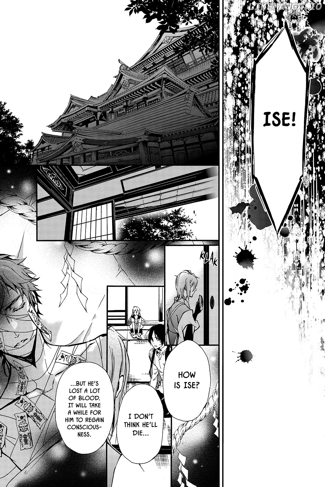 Momochi-san Chi no Ayakashi Ouji chapter 39 - page 19