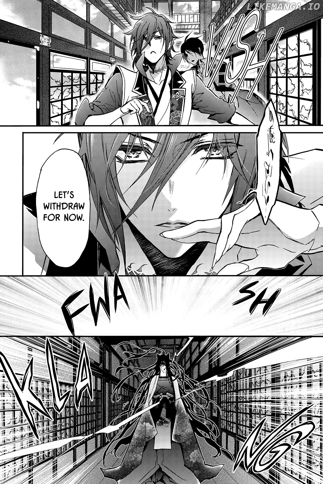 Momochi-san Chi no Ayakashi Ouji chapter 39 - page 32