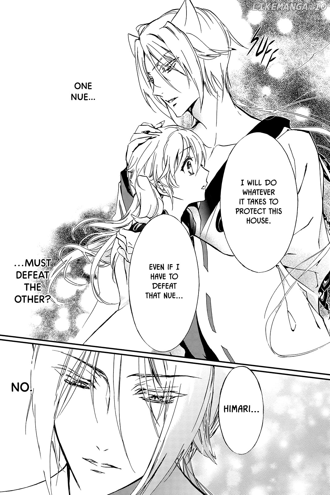 Momochi-san Chi no Ayakashi Ouji chapter 39 - page 38