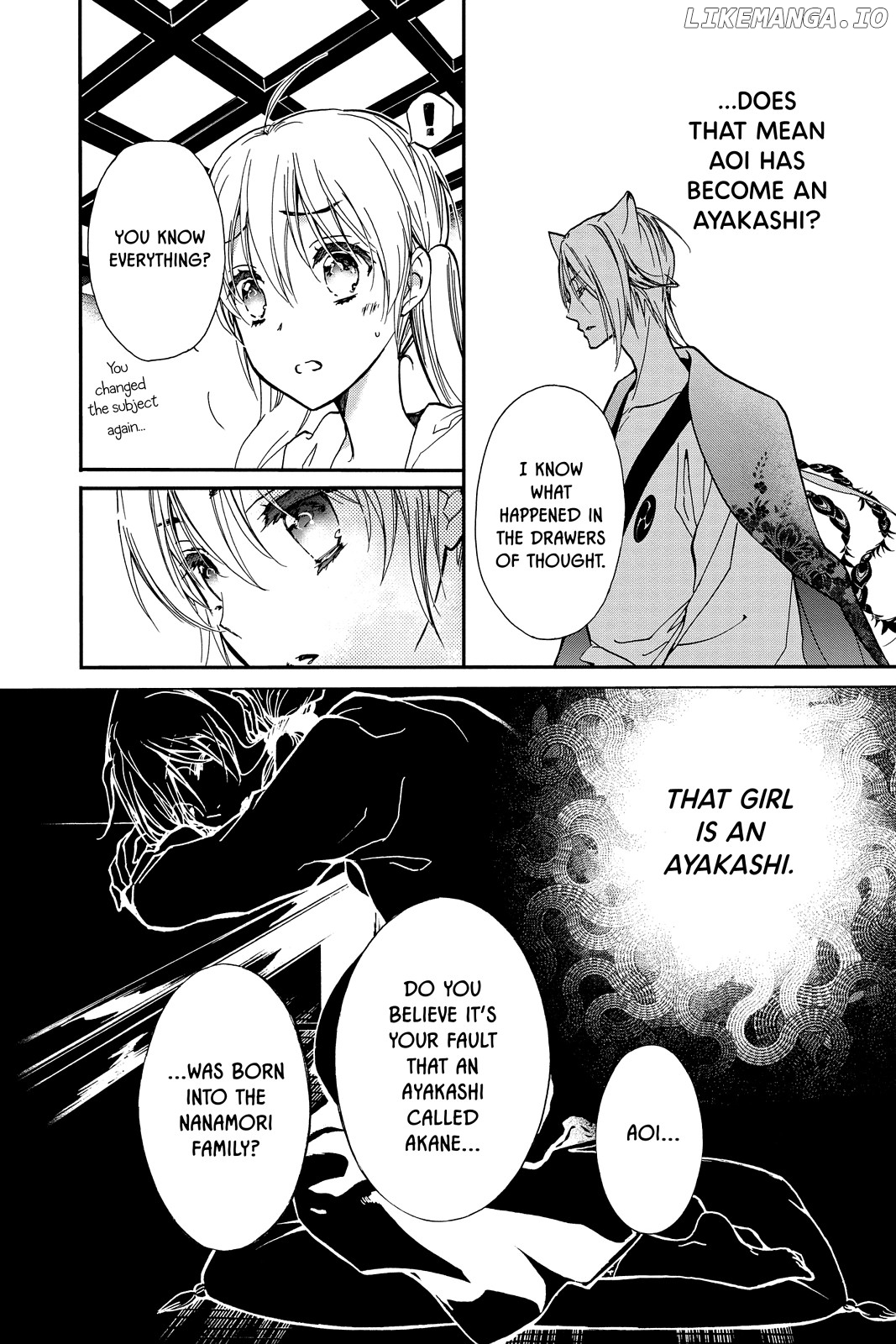 Momochi-san Chi no Ayakashi Ouji chapter 31 - page 6