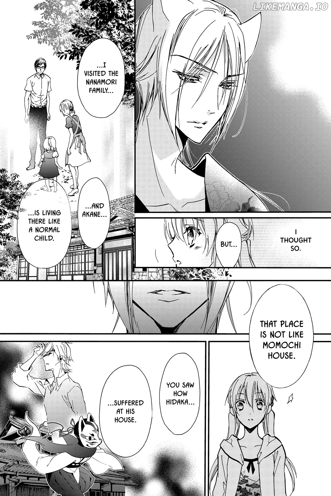Momochi-san Chi no Ayakashi Ouji chapter 31 - page 7