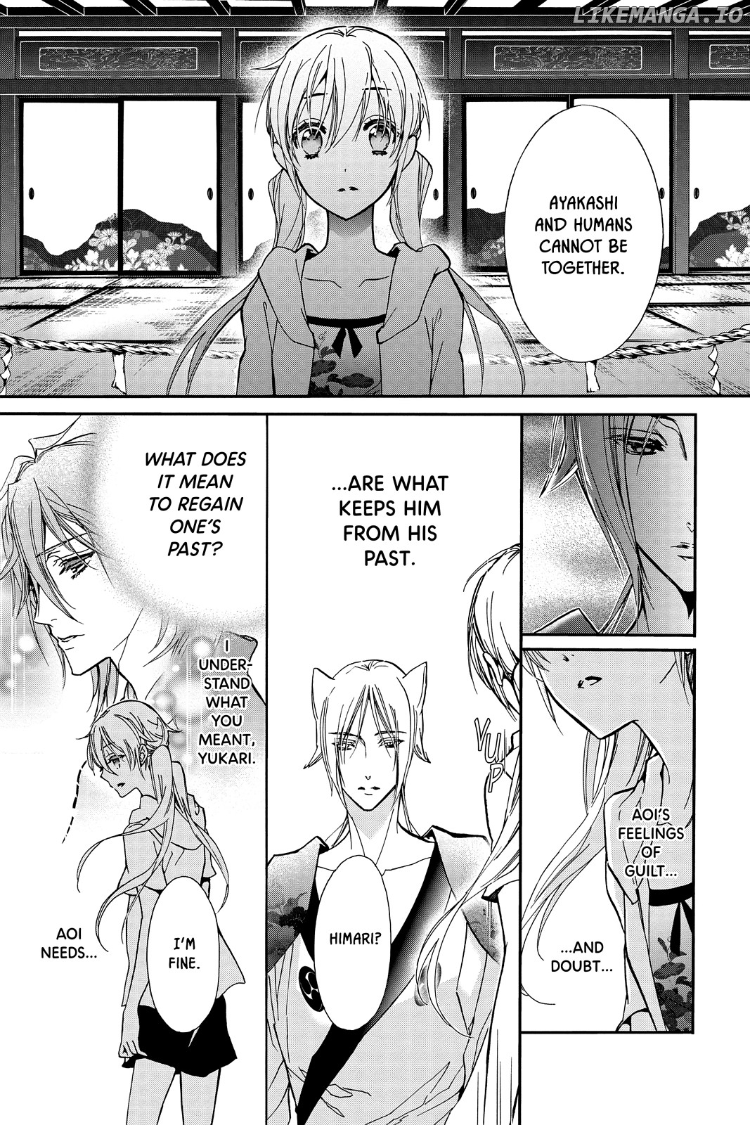 Momochi-san Chi no Ayakashi Ouji chapter 31 - page 8