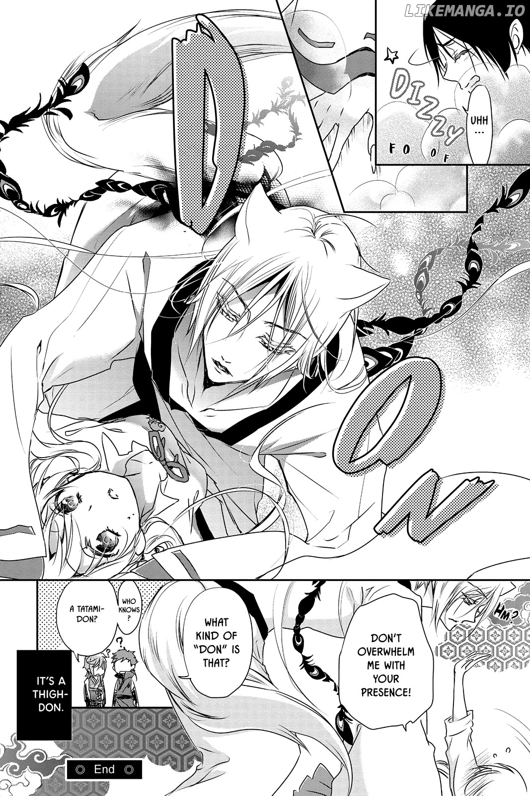Momochi-san Chi no Ayakashi Ouji chapter 31.5 - page 4