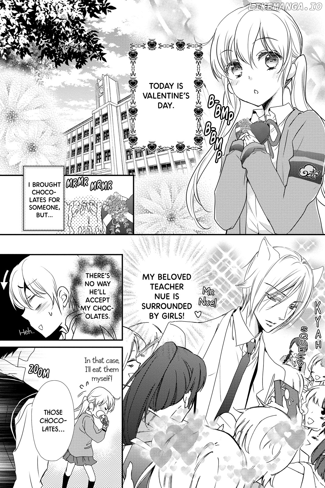 Momochi-san Chi no Ayakashi Ouji chapter 31.5 - page 7