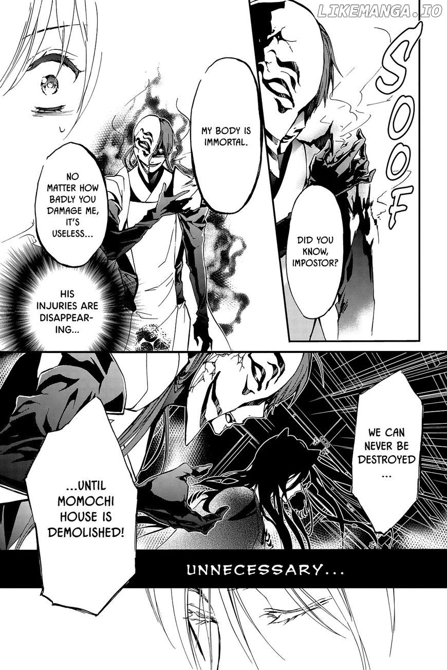 Momochi-san Chi no Ayakashi Ouji chapter 41 - page 30