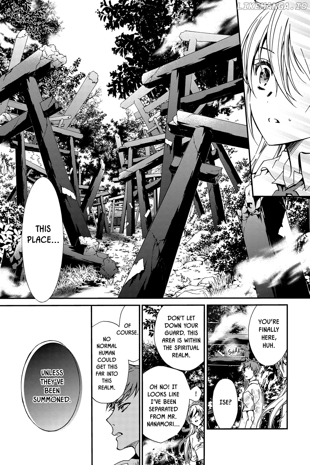 Momochi-san Chi no Ayakashi Ouji chapter 32 - page 11