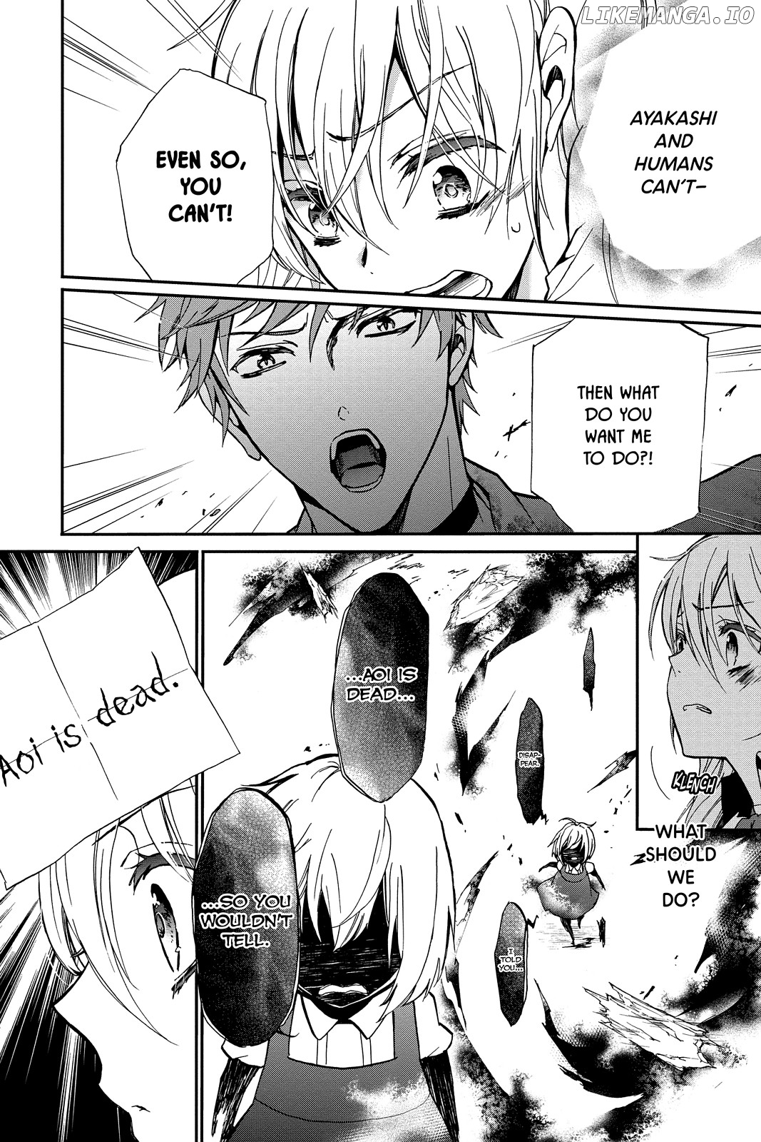 Momochi-san Chi no Ayakashi Ouji chapter 32 - page 16