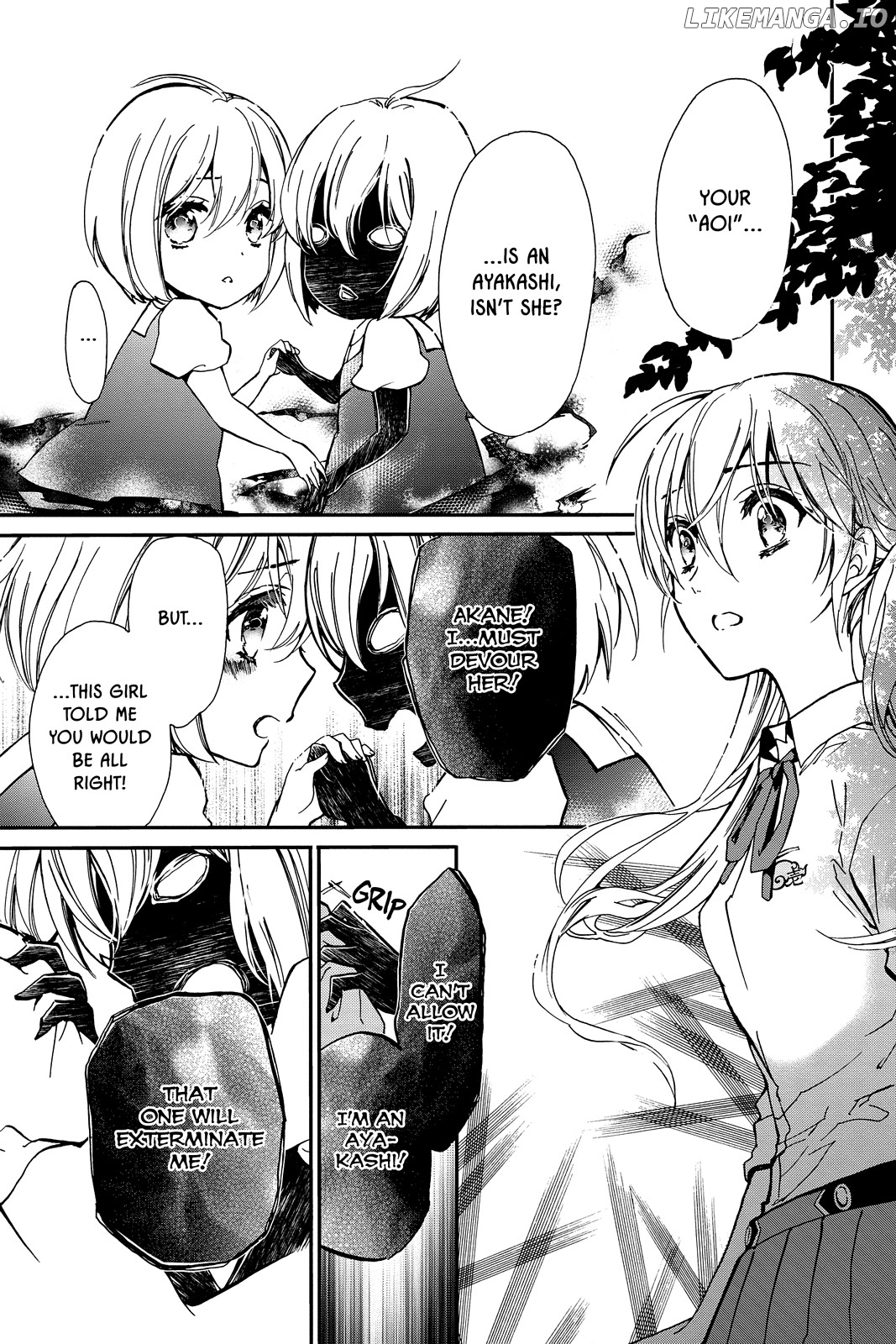 Momochi-san Chi no Ayakashi Ouji chapter 32 - page 21