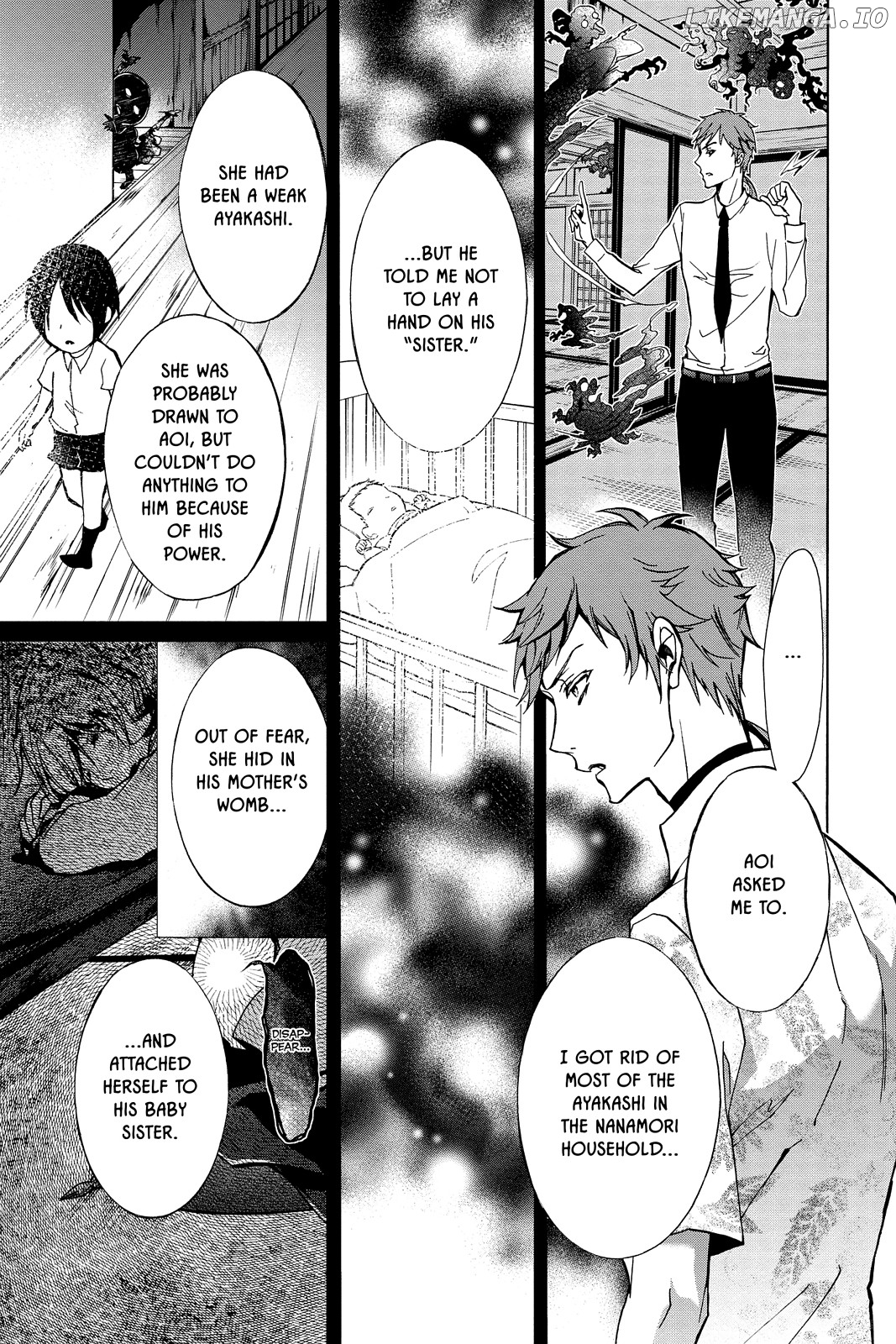 Momochi-san Chi no Ayakashi Ouji chapter 32 - page 23