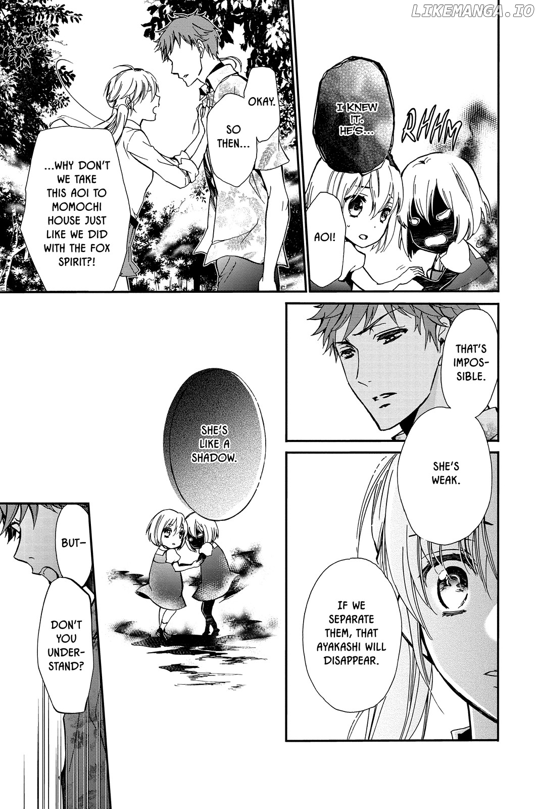 Momochi-san Chi no Ayakashi Ouji chapter 32 - page 25